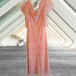 Adrianna Papell NWT 10P floral dress. Wedding, spring, summer, special occasion